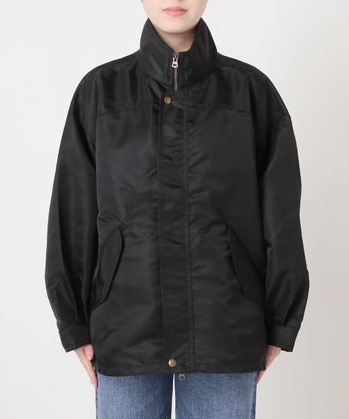 journal standard L'essage(ジャーナルスタンダードレサージュ)の「ILL ONE EIGHTY/イル ワンエイティ 別注 ブルゾン(ナイロンジャケット・レディース・カーキ/ブラック・FREE)」の14枚目の写真