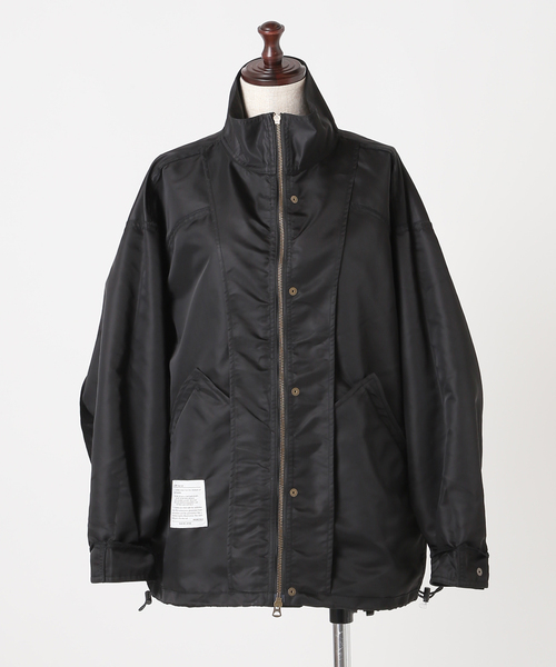 journal standard L'essage(ジャーナルスタンダードレサージュ)の「ILL ONE EIGHTY/イル ワンエイティ 別注 ブルゾン(ナイロンジャケット・レディース・カーキ/ブラック・FREE)」の22枚目の写真