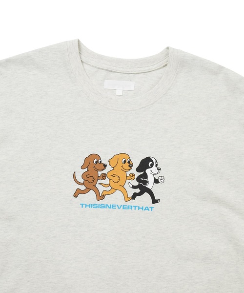 thisisneverthat（ディスイズネバーザット）の「Dogs Tee（Tシャツ/カットソー・メンズ・ネイビー/パープル系その他/オートミール・M/S/XL/L）」の4枚目の写真
