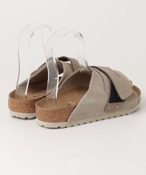 BIRKENSTOCK(ビルケンシュトック)の「【公式】ビルケンシュトック Kyoto/キョウト ヌバック/スエードレザー(サンダル・レディース・ベージュ・22.5cm【レギュラー幅】)」の2枚目の写真