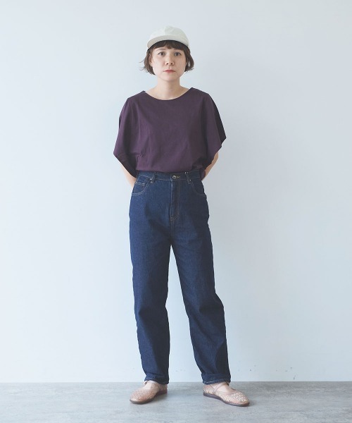 yuni(ユニ )の「C11 oz/denim 5pkt common パンツ(デニムパンツ・レディース・ネイビー・M/S)」の2枚目の写真