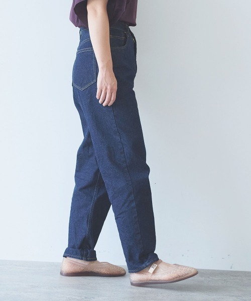 yuni(ユニ )の「C11 oz/denim 5pkt common パンツ(デニムパンツ・レディース・ネイビー・M/S)」の9枚目の写真