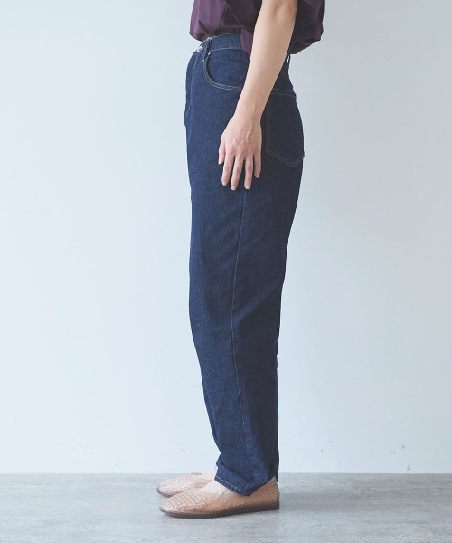yuni(ユニ )の「C11 oz/denim 5pkt common パンツ(デニムパンツ・レディース・ネイビー・M/S)」の14枚目の写真