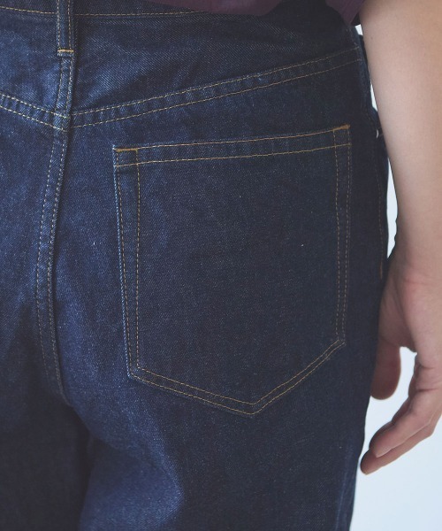yuni(ユニ )の「C11 oz/denim 5pkt common パンツ(デニムパンツ・レディース・ネイビー・M/S)」の18枚目の写真