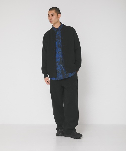 EKAL（エカル）の「ドライスウェットカーディガン（カーディガン/ボレロ・メンズ・ブラック/グレー・MEDIUM/LARGE）」の16枚目の写真