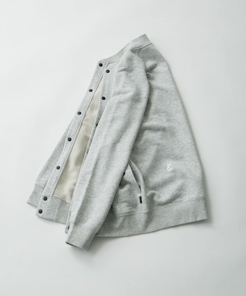 EKAL（エカル）の「ドライスウェットカーディガン（カーディガン/ボレロ・メンズ・ブラック/グレー・MEDIUM/LARGE）」の18枚目の写真