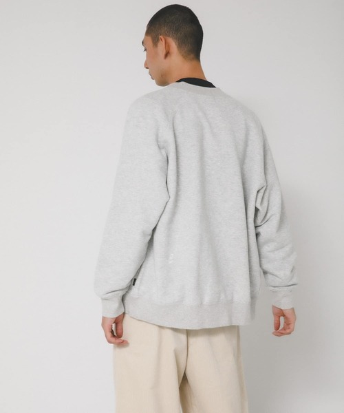 EKAL（エカル）の「ドライスウェットカーディガン（カーディガン/ボレロ・メンズ・ブラック/グレー・MEDIUM/LARGE）」の6枚目の写真