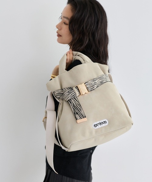 OUTDOOR PRODUCTS(アウトドアプロダクツ)の「BARNYARDSTORM / OUTDOORPRODUCTS / スエードトート(トートバッグ・レディース・ブラック系その他4/グレー系その他4/ブラウン/ブラック・FREE)」の14枚目の写真