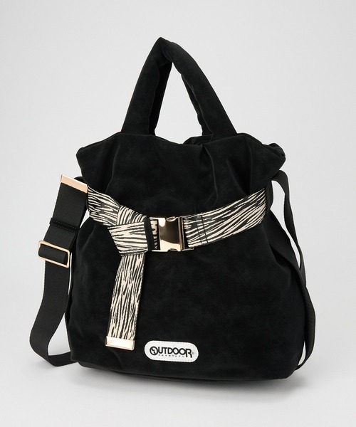 OUTDOOR PRODUCTS(アウトドアプロダクツ)の「BARNYARDSTORM / OUTDOORPRODUCTS / スエードトート(トートバッグ・レディース・ブラック系その他4/グレー系その他4/ブラウン/ブラック・FREE)」の5枚目の写真