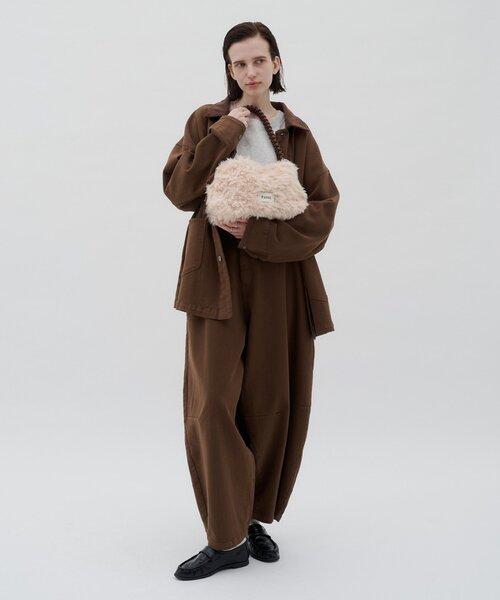 CIAOPANIC TYPY(チャオパニックティピー)の「:ZOZO限定【TYNNE.】チャーム付き合皮ロープデザインファーBAG(ショルダーバッグ・レディース・ブラウン/ブラック・ONE SIZE)」の15枚目の写真