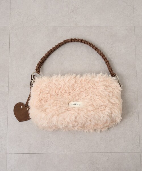 CIAOPANIC TYPY(チャオパニックティピー)の「:ZOZO限定【TYNNE.】チャーム付き合皮ロープデザインファーBAG(ショルダーバッグ・レディース・ブラウン/ブラック・ONE SIZE)」の17枚目の写真