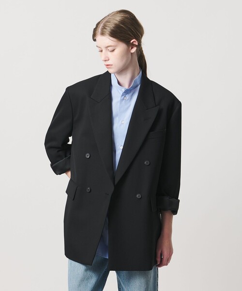 LOEFF(ロエフ)の「<LOEFF>タキシードクロス ボックス ジャケット(テーラードジャケット・レディース・ブラック・1/0)」の10枚目の写真