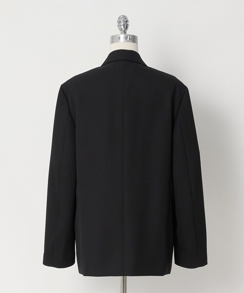 LOEFF(ロエフ)の「<LOEFF>タキシードクロス ボックス ジャケット(テーラードジャケット・レディース・ブラック・1/0)」の12枚目の写真