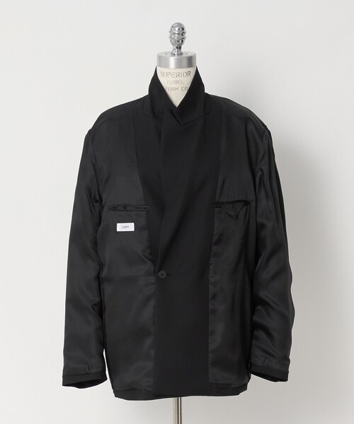 LOEFF(ロエフ)の「<LOEFF>タキシードクロス ボックス ジャケット(テーラードジャケット・レディース・ブラック・1/0)」の20枚目の写真
