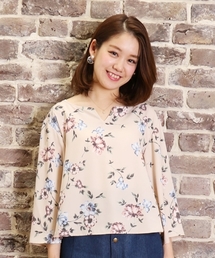Chico | 花柄スキッパーブラウス(シャツ/ブラウス)
