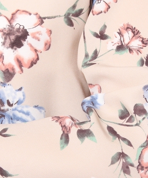 Chico（チコ）の「花柄スキッパーブラウス（シャツ/ブラウス・レディース・その他1/その他2/オフホワイト/ミント・FREE）」の13枚目の写真