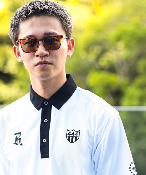 スクエア 偏光 サングラス（サングラス）｜BEAMS GOLF（ビームスゴルフ