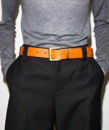 THROW by SLY（スローバイスライ）の「THROW COW LEATHER BUCKLE BELT カウレザーバックルベルト（ベルト）」