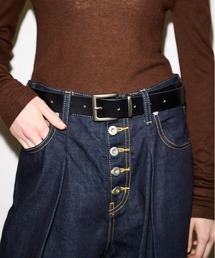 THROW by SLY | THROW COW LEATHER BUCKLE BELT カウレザーバックルベルト(ベルト)