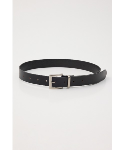 THROW by SLY(スローバイスライ)の「THROW COW LEATHER BUCKLE BELT カウレザーバックルベルト(ベルト・レディース・キャメル/ブラック・FREE)」の4枚目の写真