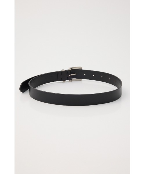 THROW by SLY(スローバイスライ)の「THROW COW LEATHER BUCKLE BELT カウレザーバックルベルト(ベルト・レディース・キャメル/ブラック・FREE)」の5枚目の写真