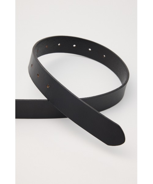 THROW by SLY(スローバイスライ)の「THROW COW LEATHER BUCKLE BELT カウレザーバックルベルト(ベルト・レディース・キャメル/ブラック・FREE)」の7枚目の写真