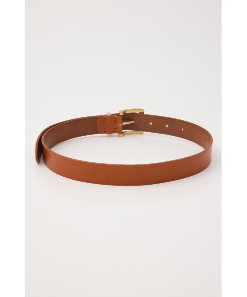 THROW by SLY(スローバイスライ)の「THROW COW LEATHER BUCKLE BELT カウレザーバックルベルト(ベルト・レディース・キャメル/ブラック・FREE)」の12枚目の写真