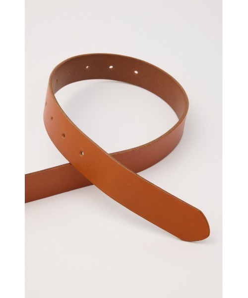 THROW by SLY(スローバイスライ)の「THROW COW LEATHER BUCKLE BELT カウレザーバックルベルト(ベルト・レディース・キャメル/ブラック・FREE)」の14枚目の写真