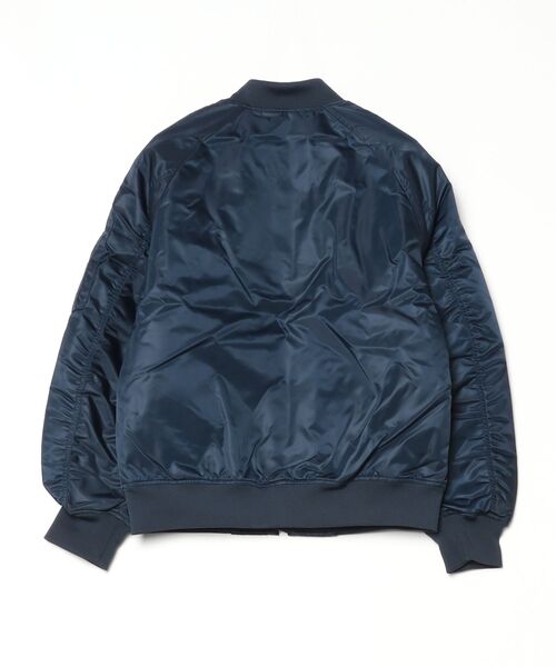 Calvin Klein(カルバン・クライン)の「ジャケット- ロングスリーブナイロンボンバージャケット(その他アウター・メンズ・ネイビー/オリーブ・L/M/S)」の11枚目の写真