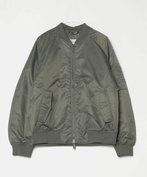 Calvin Klein(カルバン・クライン)の「ジャケット- ロングスリーブナイロンボンバージャケット(その他アウター・メンズ・ネイビー/オリーブ・L/M/S)」の5枚目の写真
