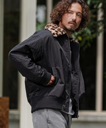 CAMBIO | mj11897- Leopard Collar Flight Jacket フライトジャケット(CAM26AW-022)(その他アウター)