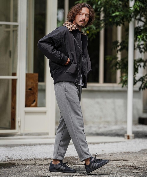 CAMBIO(カンビオ)の「mj11897- Leopard Collar Flight Jacket フライトジャケット(CAM26AW-022)(その他アウター・メンズ・ベージュ/オリーブ/ブラック・L/M/S)」の8枚目の写真