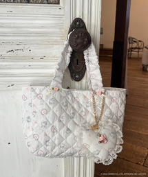 sanrio | 【CHARMMY KITTY】 QUILTING FRILL MINI BAG(ハンドバッグ)