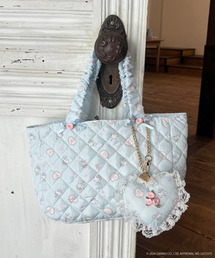【CHARMMY KITTY】 QUILTING FRILL MINI BAG