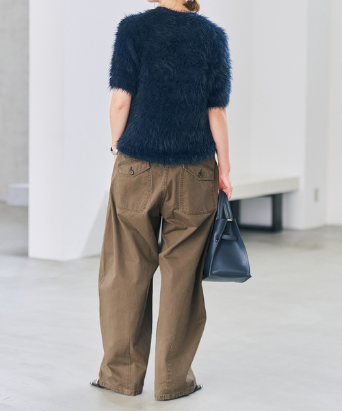 Spick & Span（スピックアンドスパン）の「《追加》カーブチノ（チノパンツ・レディース・モカ/ベージュ・38/36/34）」の12枚目の写真
