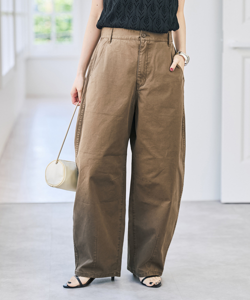 Spick & Span（スピックアンドスパン）の「《追加》カーブチノ（チノパンツ・レディース・モカ/ベージュ・38/36/34）」の13枚目の写真