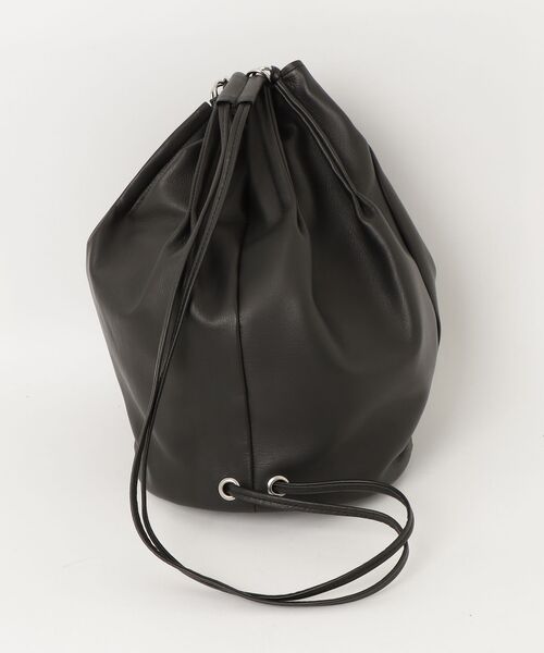 ED ROBERT JUDSON(エドロバートジャドソン)の「ED ROBERT JUDSON ring bonsack (B01LDBG-244LD)(バックパック/リュック・メンズ・ブラック×シルバー・FREE)」の2枚目の写真