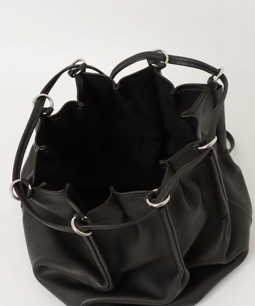 ED ROBERT JUDSON(エドロバートジャドソン)の「ED ROBERT JUDSON ring bonsack (B01LDBG-244LD)(バックパック/リュック・メンズ・ブラック×シルバー・FREE)」の4枚目の写真