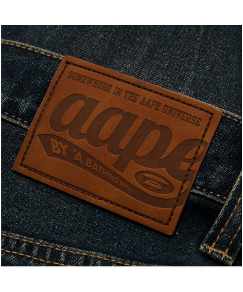 AAPE BY A BATHING APE（エーエイプバイアベイシングエイプ）の「AAPE DENIM PANTS（デニムパンツ・メンズ・ダークブルー・MEDIUM/SMALL/LARGE）」の5枚目の写真