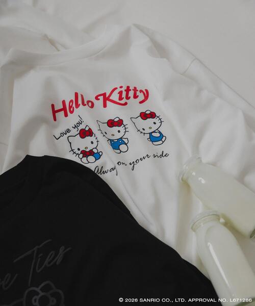 SENSE OF PLACE by URBAN RESEARCH(センスオブプレイスバイアーバンリサーチ)の「別注「ハローキティ」トキメキロンT(Tシャツ/カットソー・レディース・その他1/その他2/その他3・ONE)」の19枚目の写真