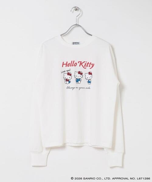 SENSE OF PLACE by URBAN RESEARCH(センスオブプレイスバイアーバンリサーチ)の「別注「ハローキティ」トキメキロンT(Tシャツ/カットソー・レディース・その他1/その他2/その他3・ONE)」の21枚目の写真
