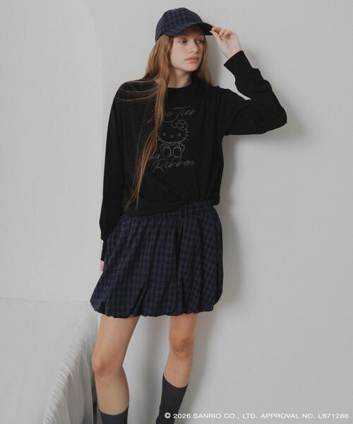SENSE OF PLACE by URBAN RESEARCH(センスオブプレイスバイアーバンリサーチ)の「別注「ハローキティ」トキメキロンT(Tシャツ/カットソー・レディース・その他1/その他2/その他3・ONE)」の5枚目の写真