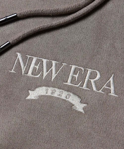 NEW ERA(ニューエラ)の「【NEW ERA】ポリスウェード プルオーバー フーディー / 2カラー(パーカー・メンズ・ブラック/グレー・L/XL/M)」の11枚目の写真