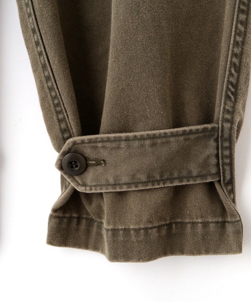 YLEVE(イレーヴ)の「YLEVE / COTTON TWILL PIGMENT OVERDYE TROUSERS(その他パンツ・レディース・グレー/カーキ・0/1/2)」の12枚目の写真