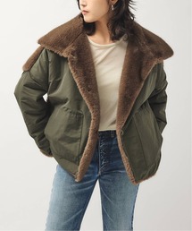 collection PRIVEE?（コレクションプリヴェ）の「COLLECTION PRIVEE？ ECOSHEARLING JK reversible ジャケット（その他アウター）」