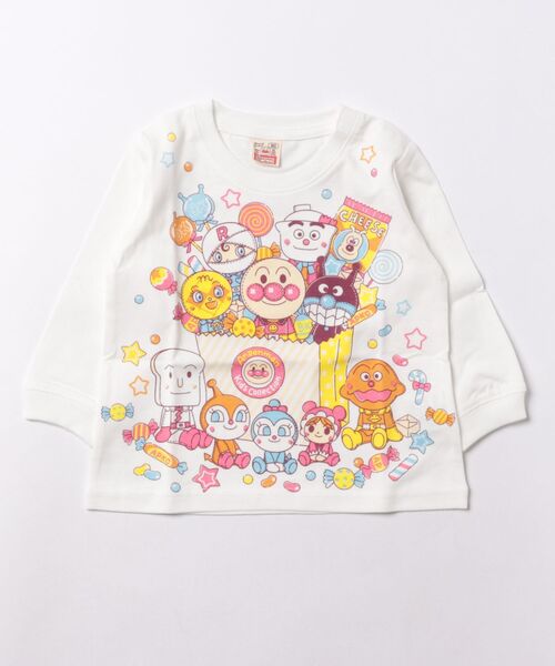 ぬいぐるみ長袖Tシャツ（Tシャツ/カットソー）｜ANPANMAN KIDS