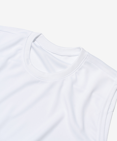 NINETYMINUTES（ナインティーミニッツ）の「[AIR STREAM] トレーニング クラブ ライト シングレット (ホワイト)（Tシャツ/カットソー・メンズ・その他・MEDIUM/LARGE/X-LARGE/XXX-LARGE/2XL）」の4枚目の写真