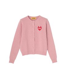 DEVIL HEARTワッペン カーディガン
