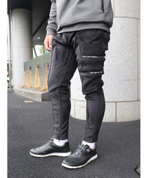 LUXE/R GOLF（ラグジュ ゴルフ）の「(RM)【LUXE/R GOLF】マイクロ フリース 切替 イージー スウェットパンツ（スウェットパンツ）」