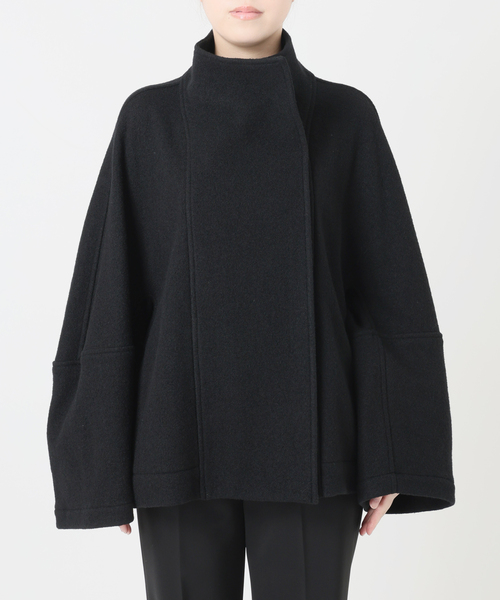 VERMEIL par iena(ヴェルメイユパーイエナ)の「Room no.8 BLACK ルームエイト ブラック Boucle Hi/N Short Coat(その他アウター・レディース・ブラック・FREE)」の20枚目の写真